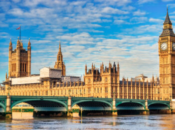 Britse parlement in Londen